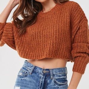 Forever 21 Rust Orange Sweater